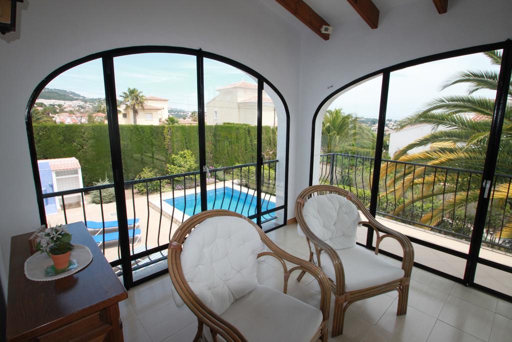 Sara - Sea View Villa With Private Pool In Calpe Kamer foto